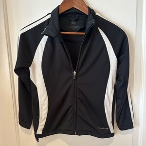 Stormtech Youth Medium Black Track Jacket StretchTech Full Zip